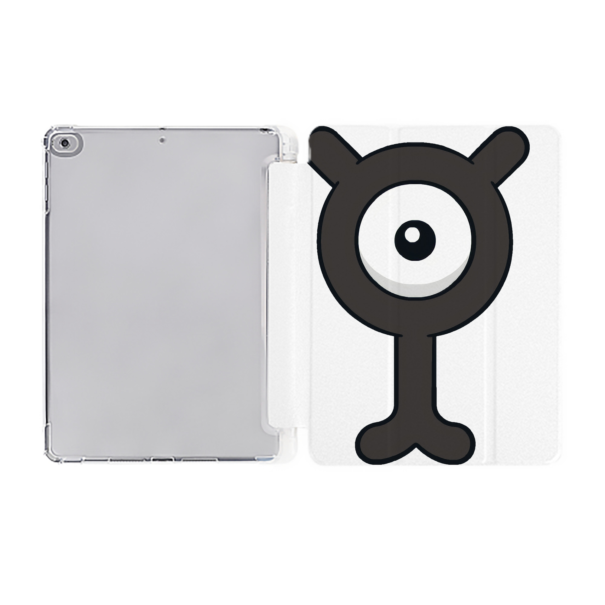 （画像用） ポケットモンスター Pokémon IPad ケース ペン収納付き 三つ折りスタンド PUレザー×シリコン 対応機種9.5/10.5/10.9インチ